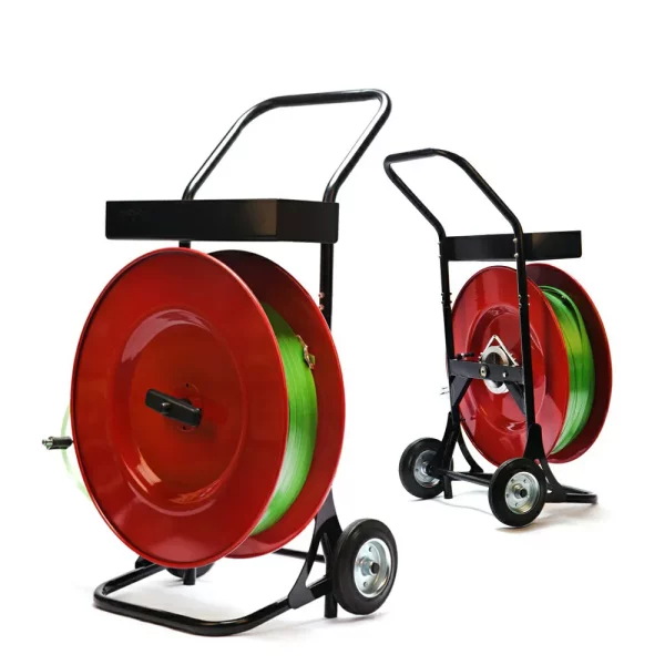 Mobile Polyester (PET) Strapping Dispenser Reel Cart Packing Dispenser